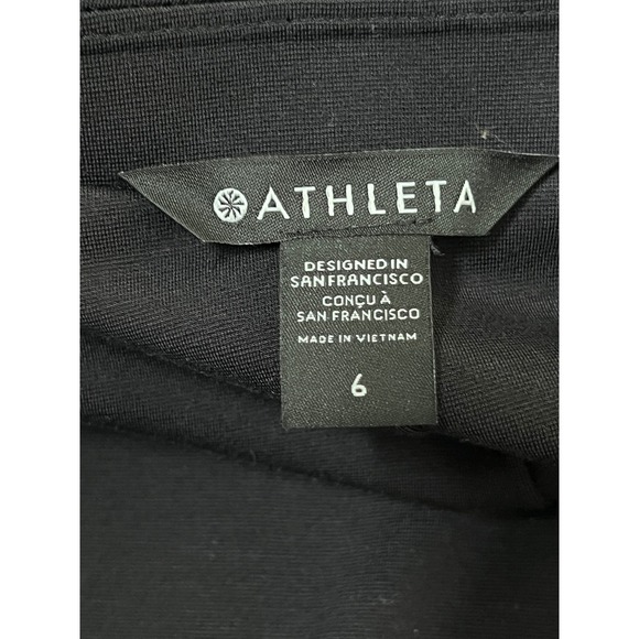 Athleta Eastbound Blazer Size 6 Black Business Casual Travel Jacket #986273 - Picture 4 of 8